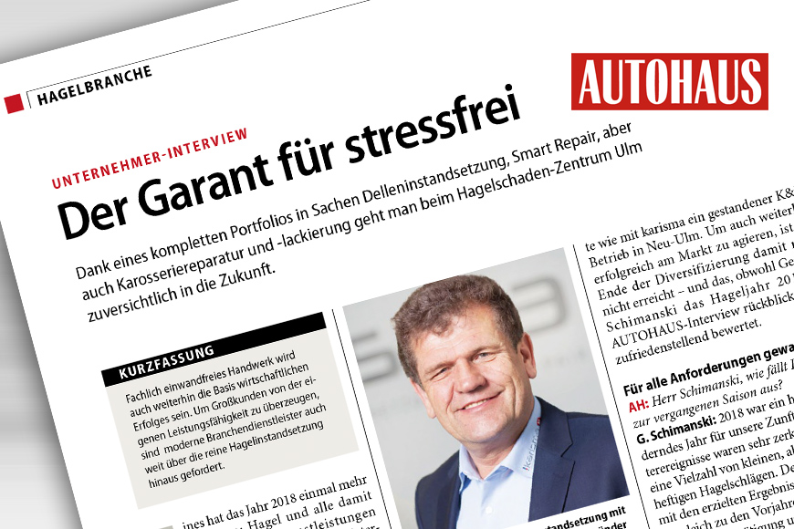 Der Garant für stressfrei – Unternehmer-Interview mit Gerhard Schimanski